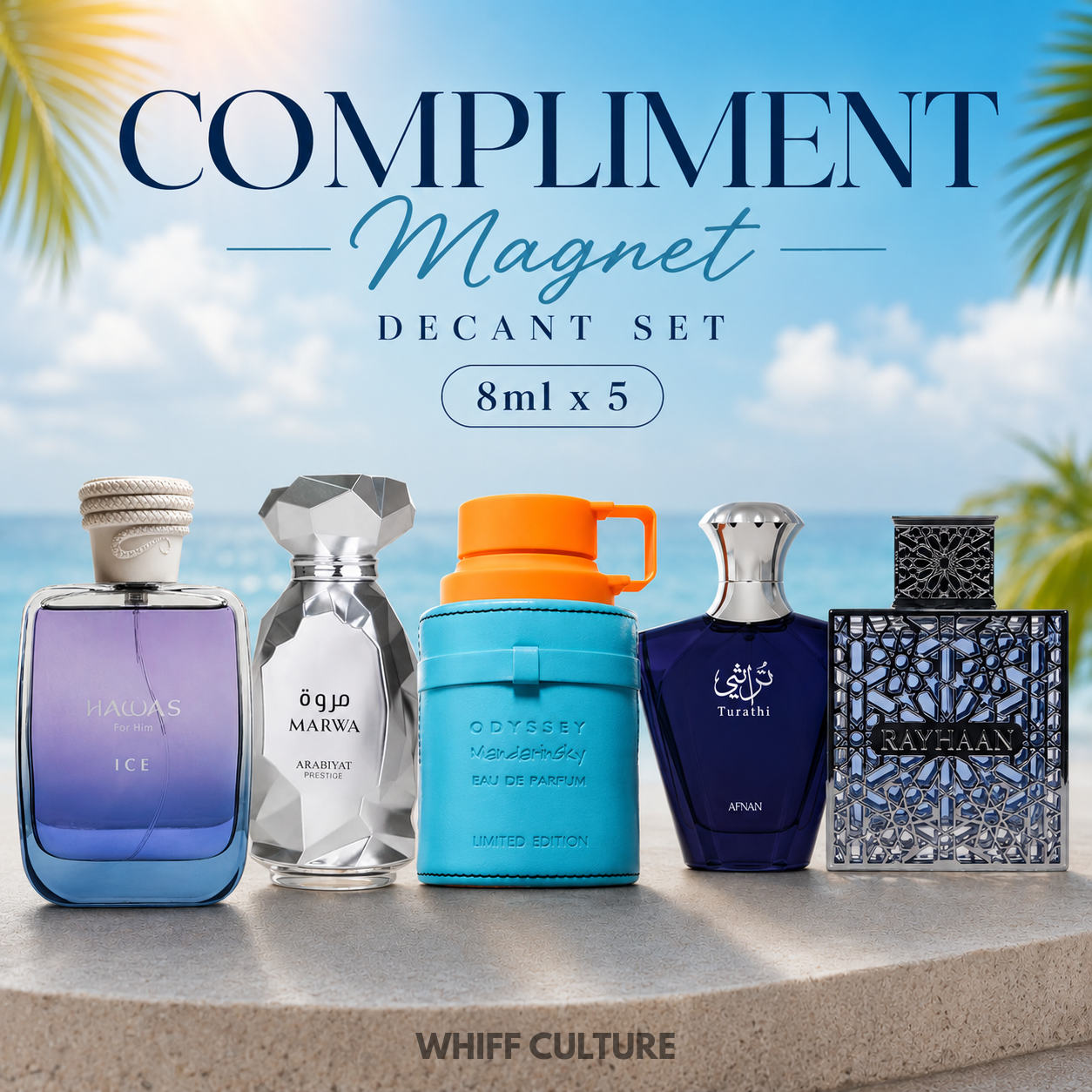Complement Magnet Decant Set