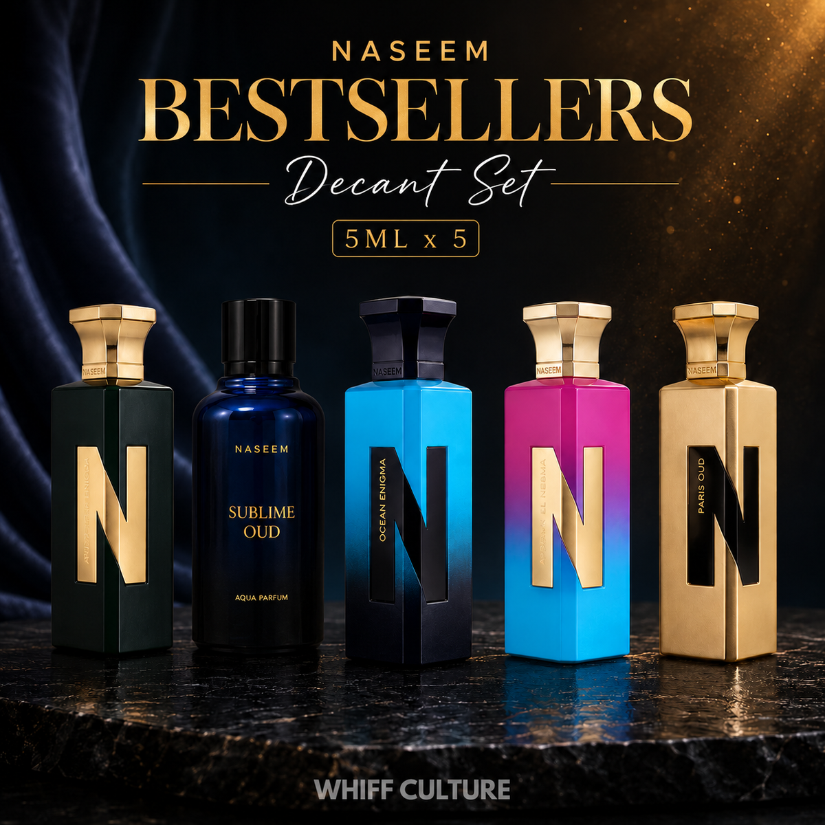 Naseem Bestsellers Decant Set