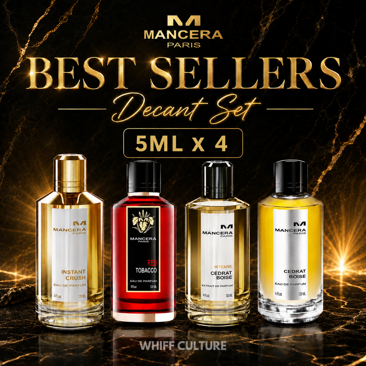 Mancera Best Sellers Decant Set