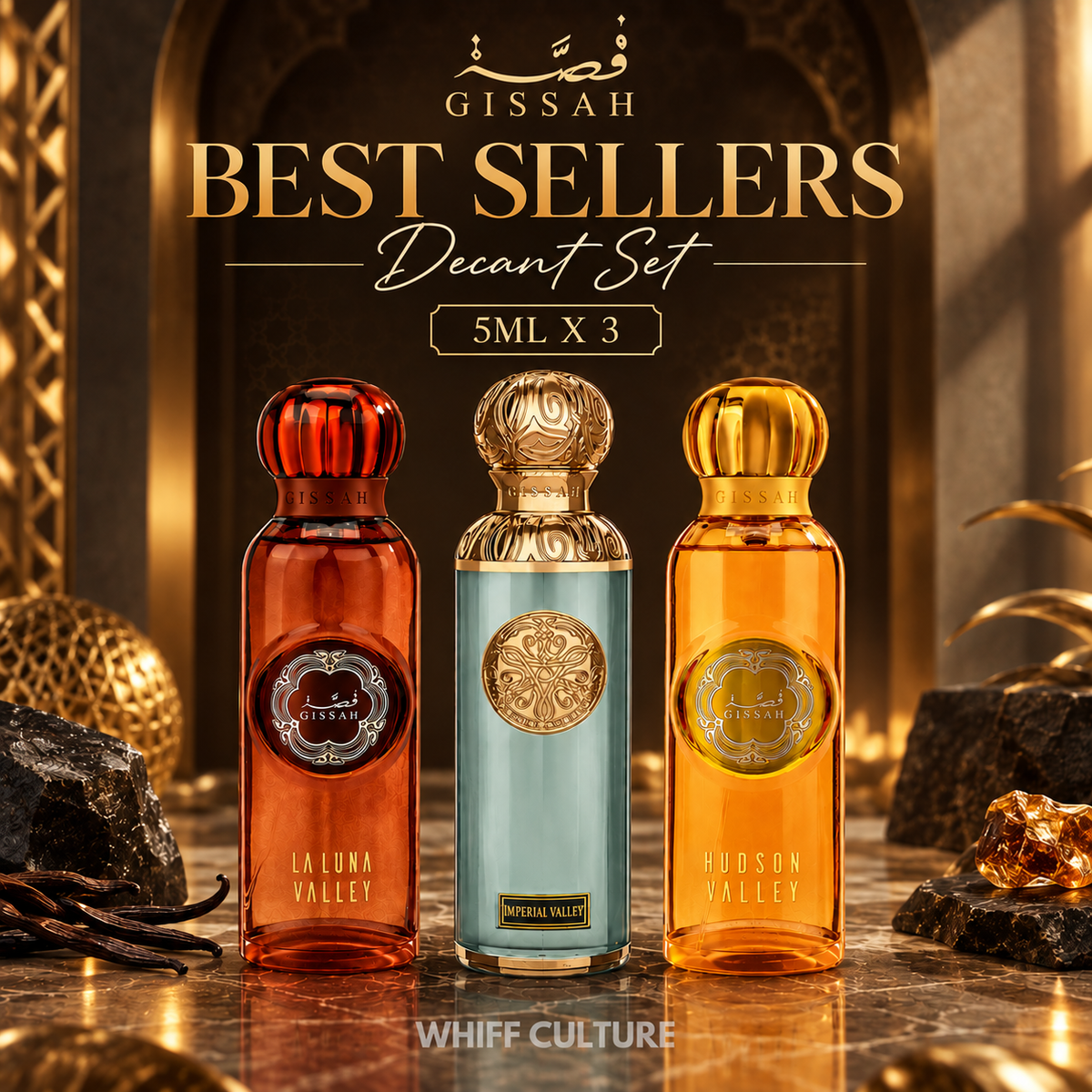 Gissah Best Sellers Decant Set