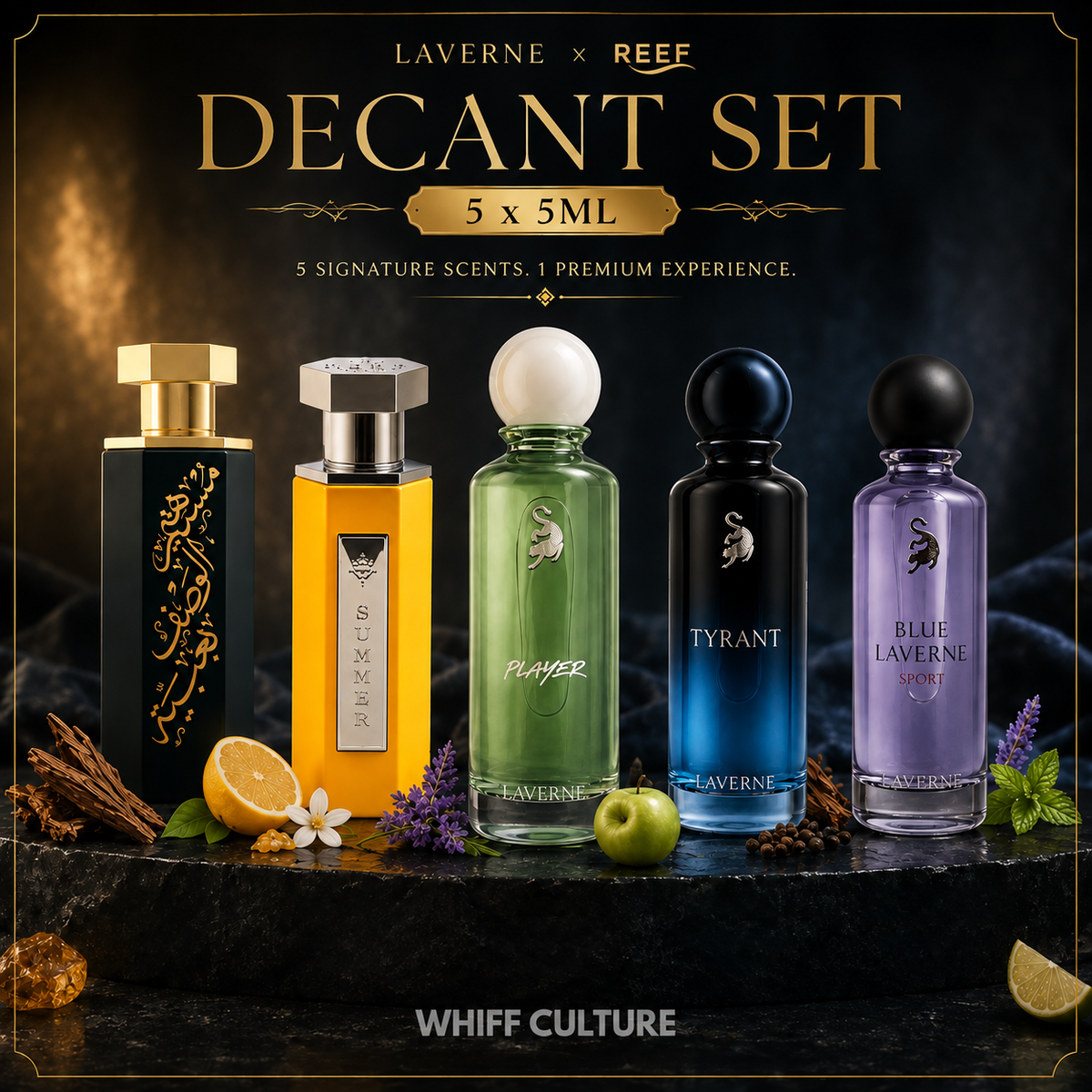 Laverne x Reef Decant Set