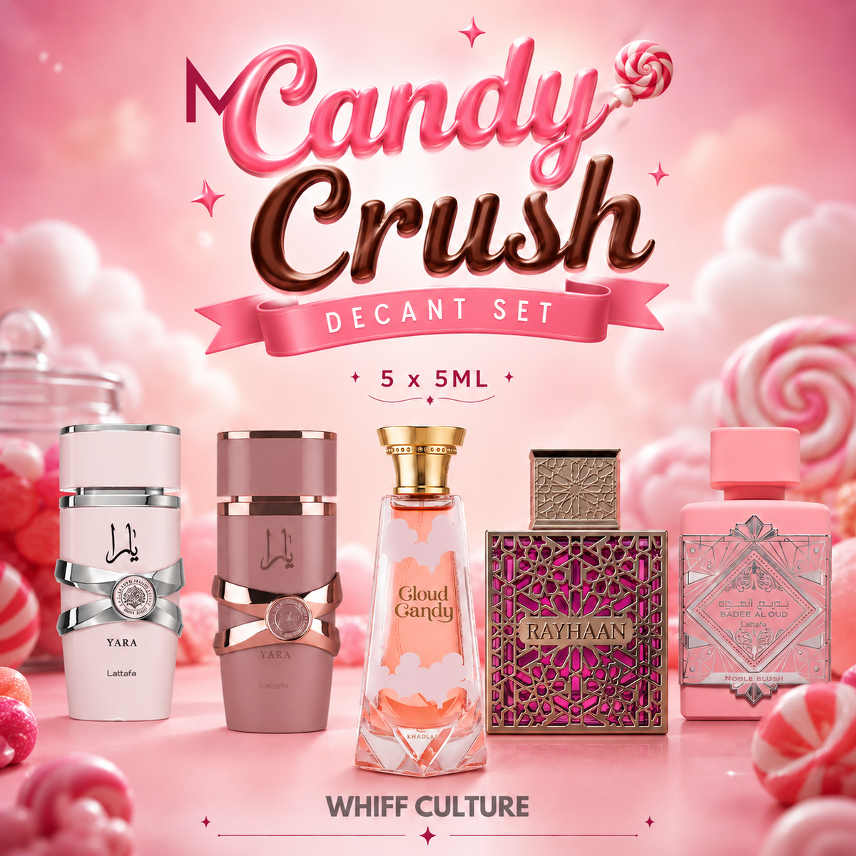Candy Crush Decant Set