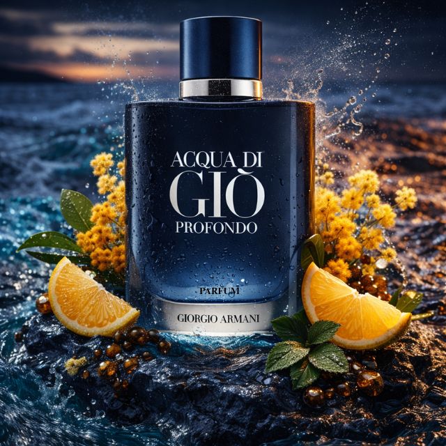 アルマーニ Acqua di Gio Profondo 100ml ラッピング Giorgio Armani ACQUA DI GIO PROFONDO PARFUM – WHIFF CULTURE