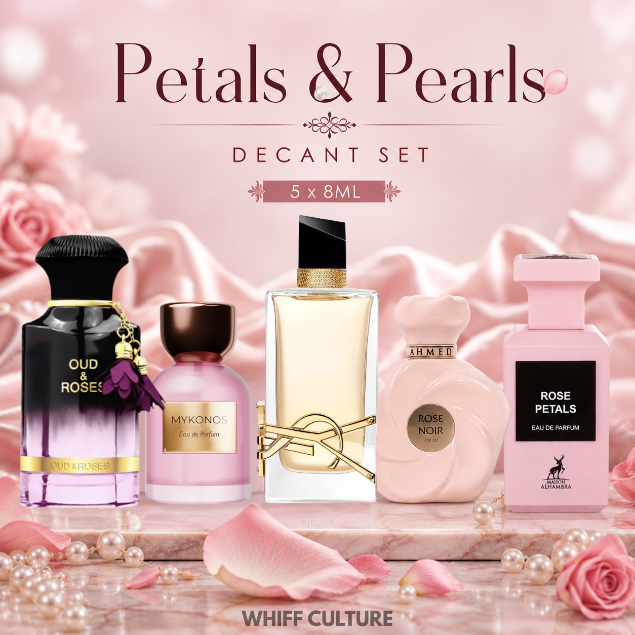 Petals & Pearls Decant Set