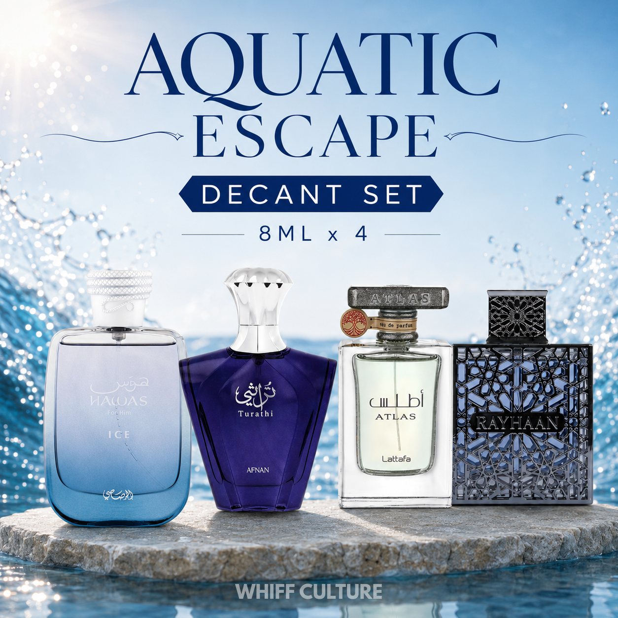 Aquatic Escape Decant Set
