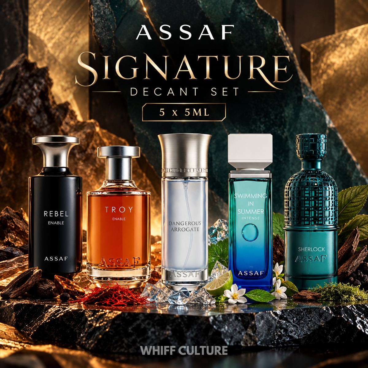 Assaf Signature Decant Set