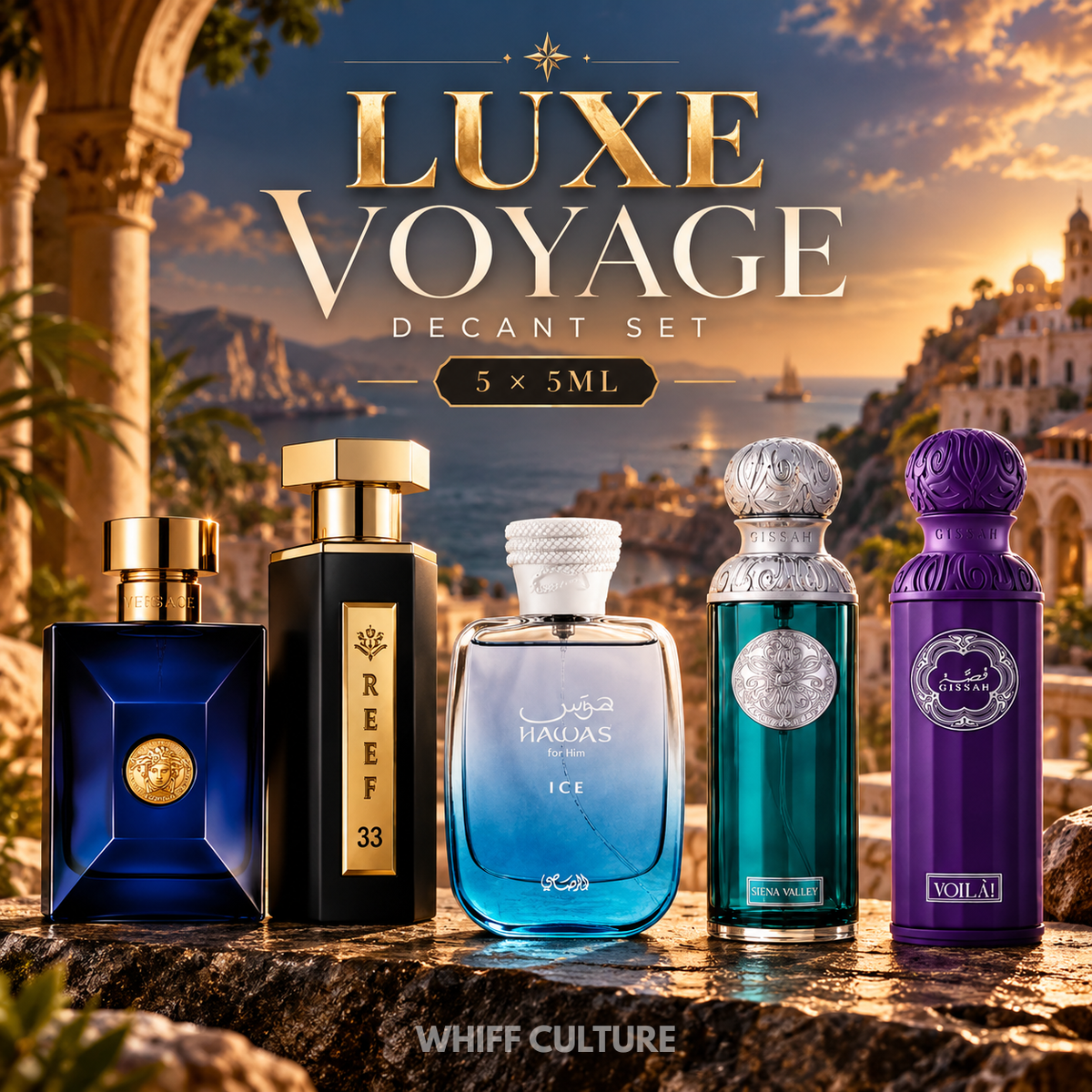 Luxe Voyage Decant Set