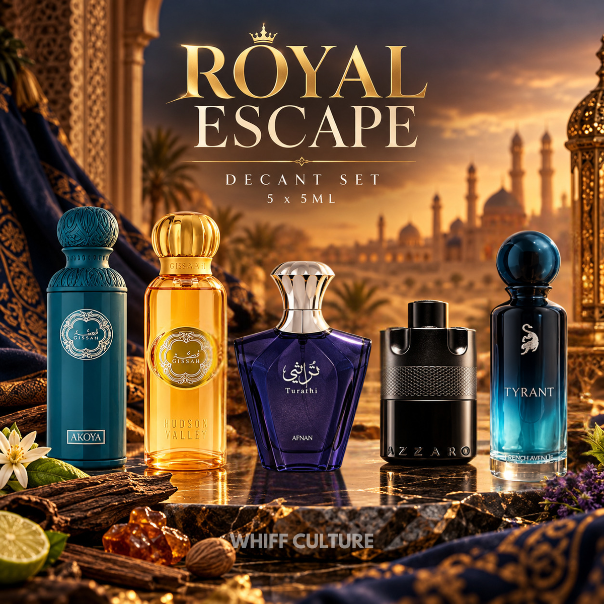 Royal Escape Decant Set
