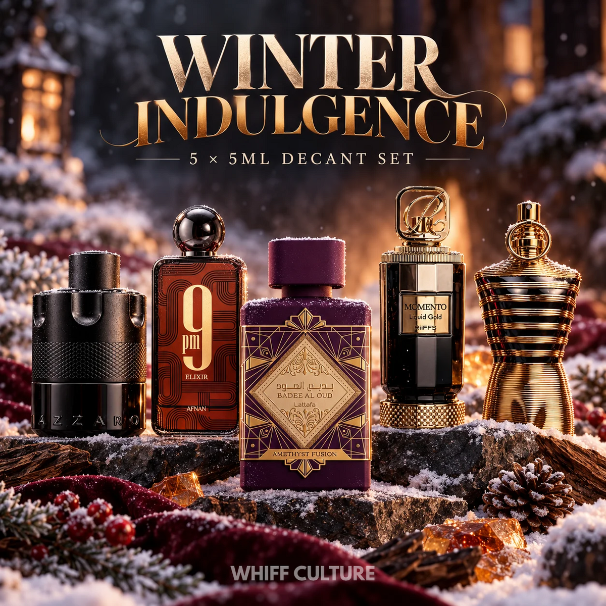 Winter Indulgence Decant Set