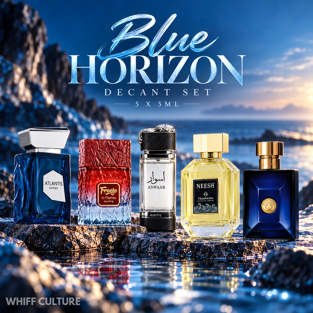 Blue Horizon Decant Set