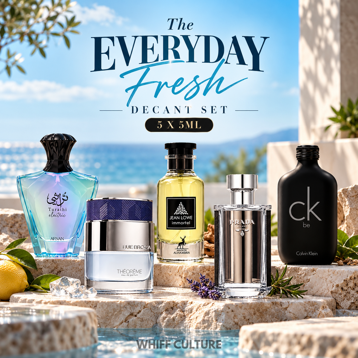 The Everyday Fresh Decant Set