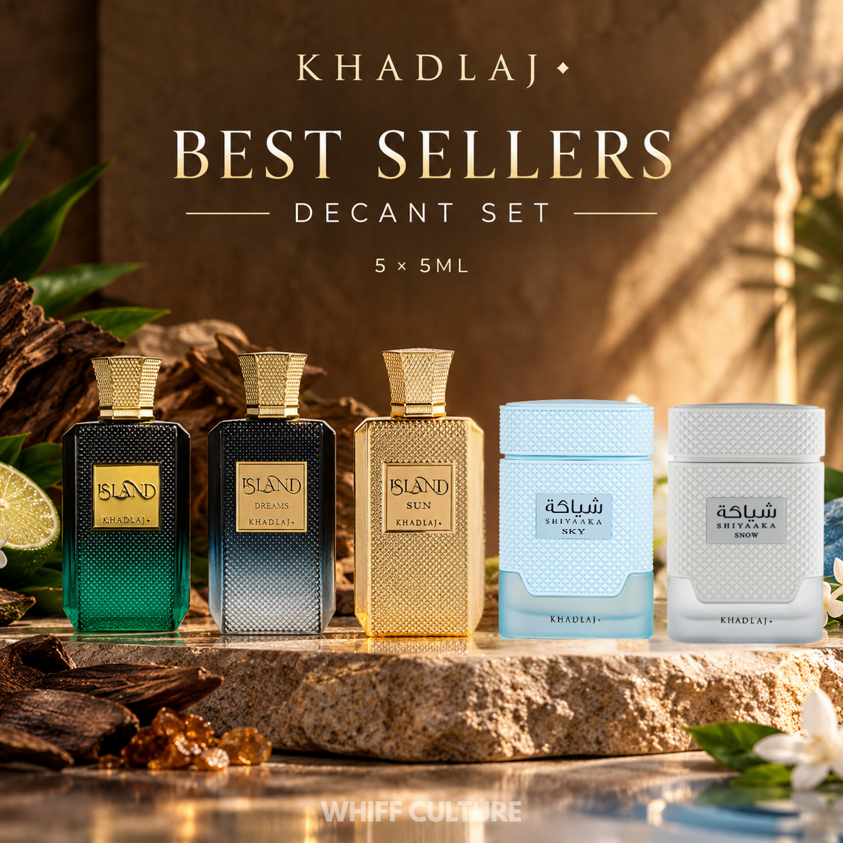 Khadlaj Best Sellers Decant Set