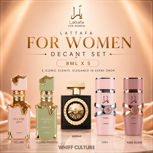 Lattafa For Women Decant Set