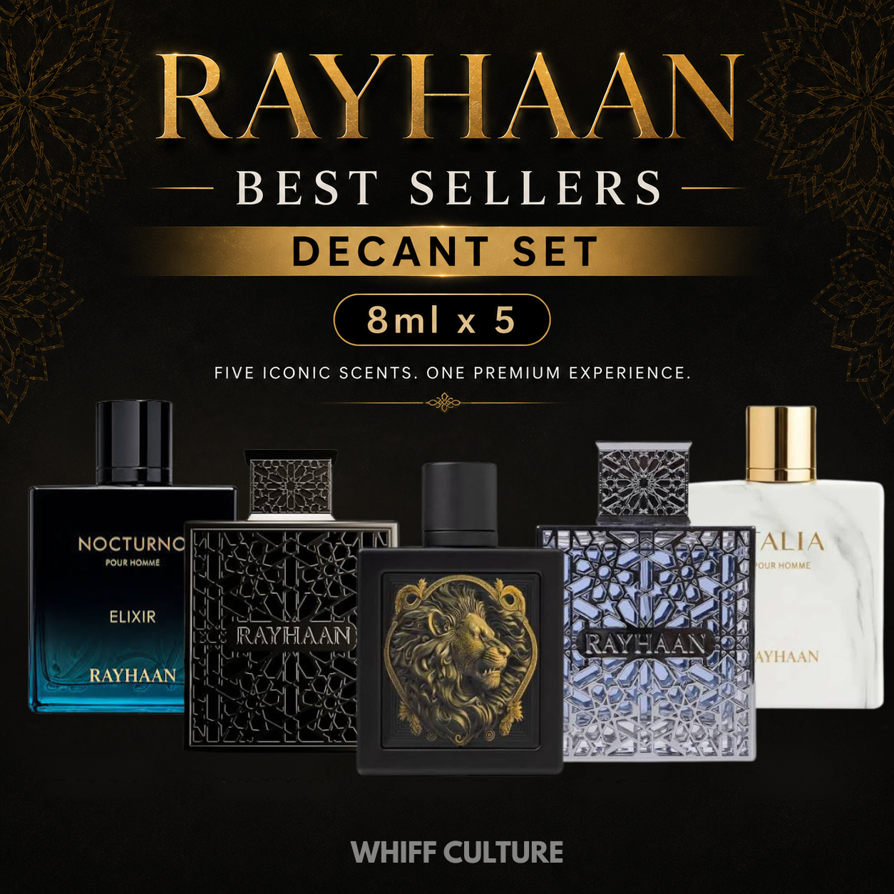 Rayhaan Best Sellers Decant Set