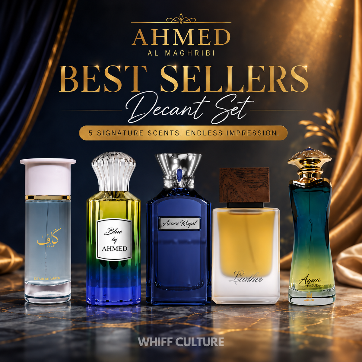 Ahmed Al Maghribi Best Sellers Decant Set