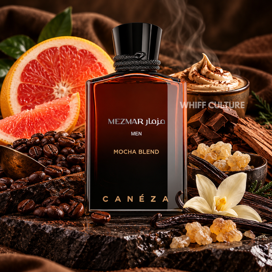 Caneza Mezmar Mocha Blend Eau de Parfum for men – coffee, mocha and vanilla fragrance