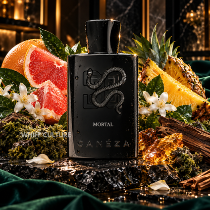Caneza Mortal Eau de Parfum unisex – pineapple, cedar and oakmoss woody fragrance