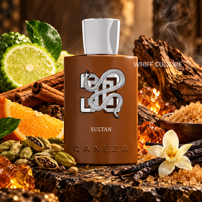 Caneza Sultan Eau de Parfum unisex – cardamom, cinnamon and vanilla spicy fragrance