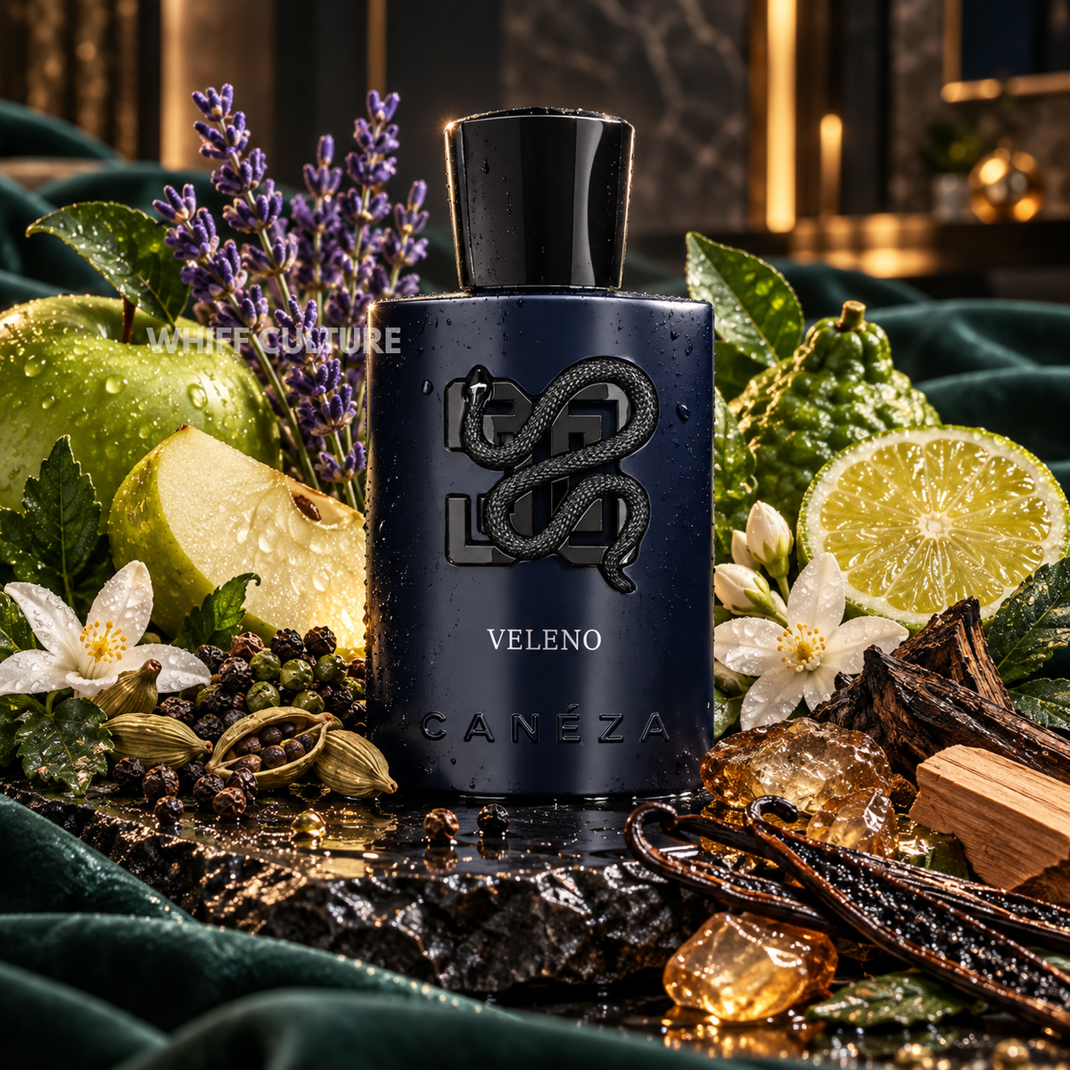 Caneza Veleno Eau de Parfum unisex – lavender, pepper and guaiac wood fragrance