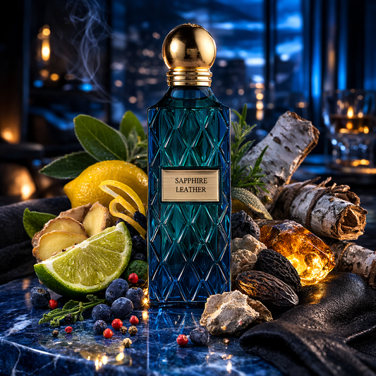 Ibraheem Al Qurashi SAPPHIRE LEATHER