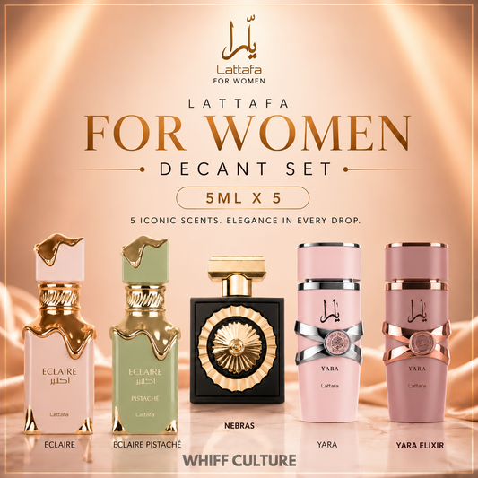 Lattafa For Women Decant Set