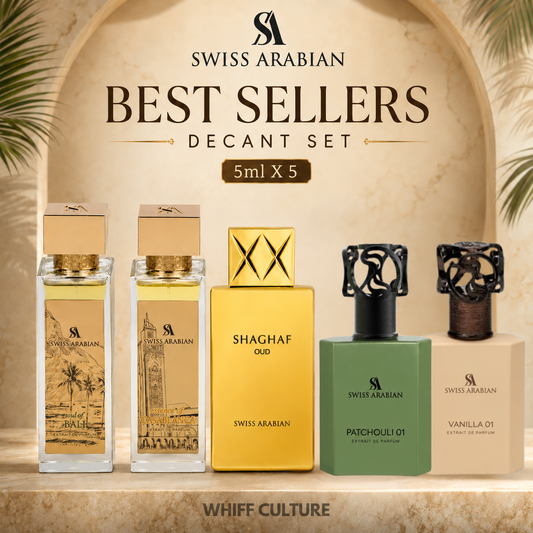 Swiss Arabian Best Sellers Decant Set