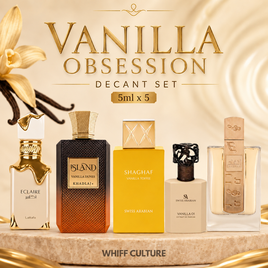 Vanilla Obsession Decant Set