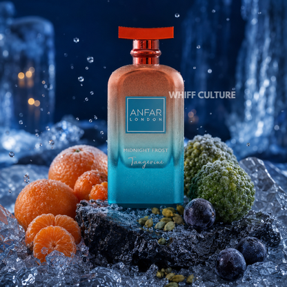 Anfar London MIDNIGHT FROST TANGERINE