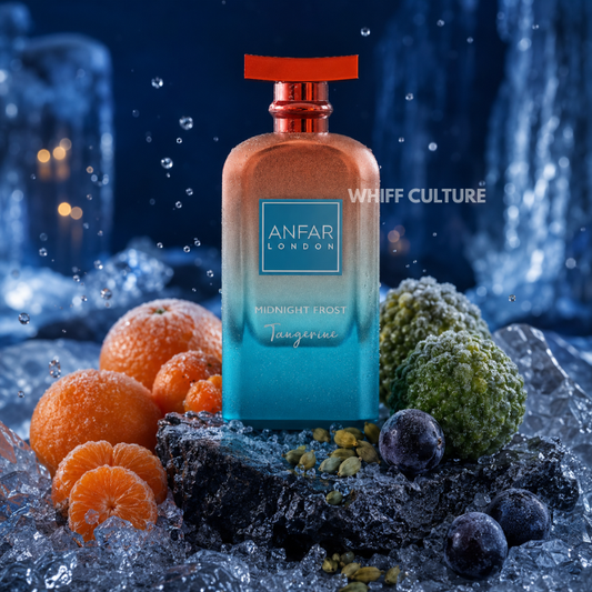 Anfar London MIDNIGHT FROST TANGERINE