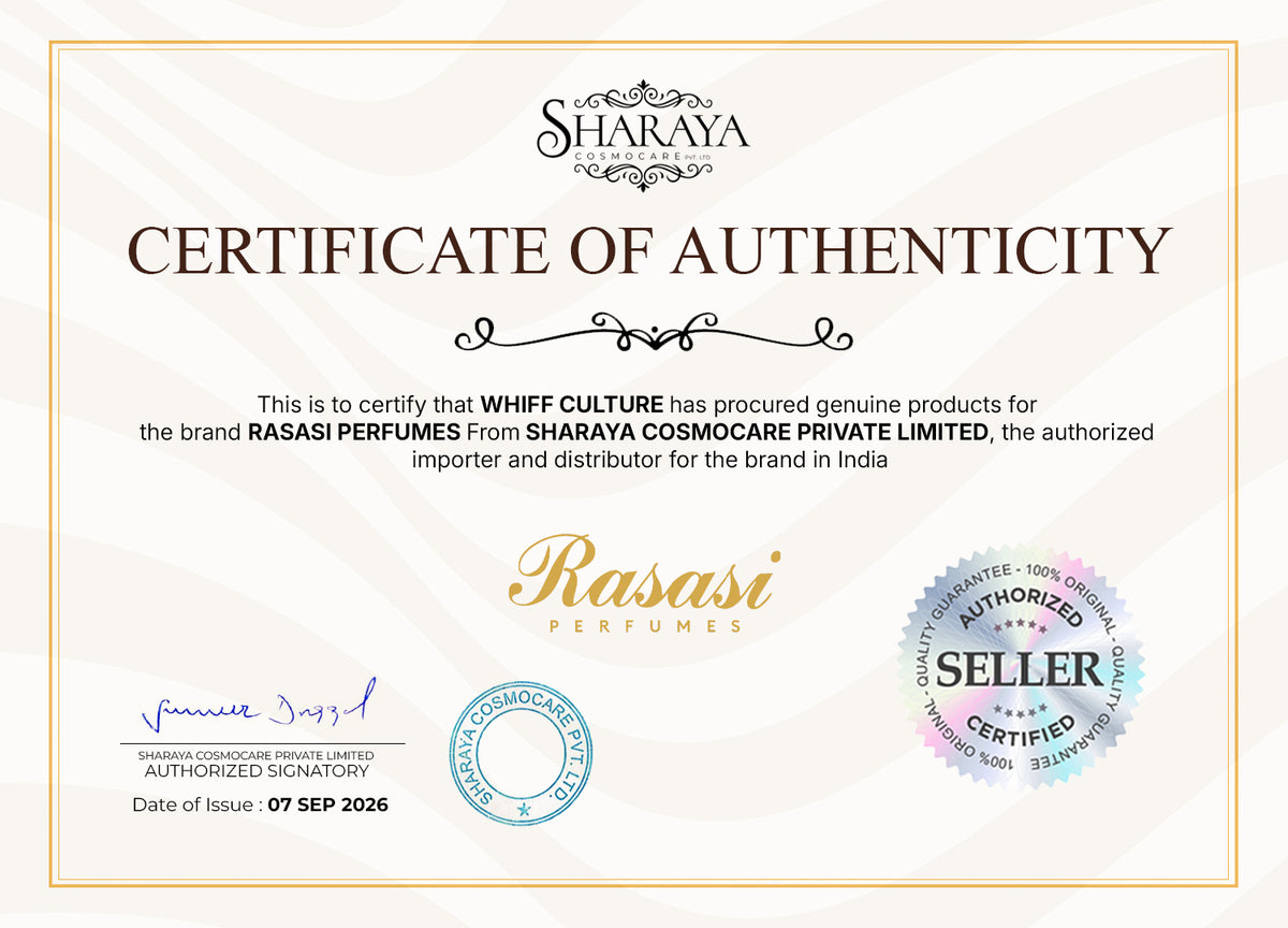 Certificate Of Authenticity