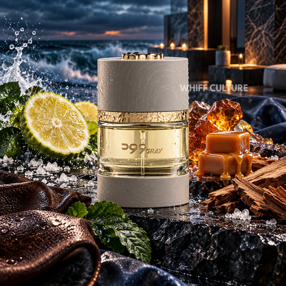 Al Majed Oud Wood Gray Eau de Parfum unisex – sea notes, caramel and woody fragrance
