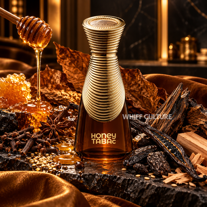 Parisbelle Honey Tabac perfume unisex – honey, tobacco and vanilla oud fragrance