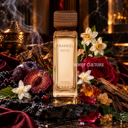 Assaf Frankel Battle perfume unisex – oud, frankincense and patchouli fragrance