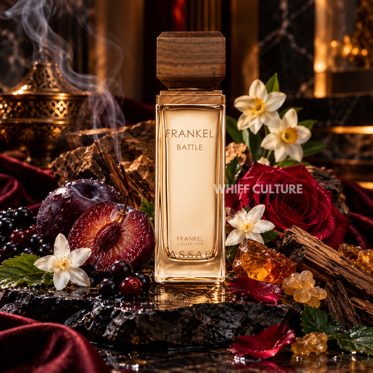 Assaf Frankel Battle perfume unisex – oud, frankincense and patchouli fragrance
