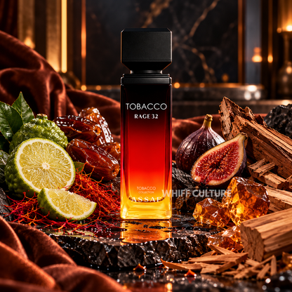 Assaf Tobacco Rage 32 perfume unisex – saffron, candied fruits and sandalwood fragrance