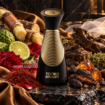 Parisbelle Tonka Brule Extrait de Parfum – saffron, oud and tonka bean fragrance