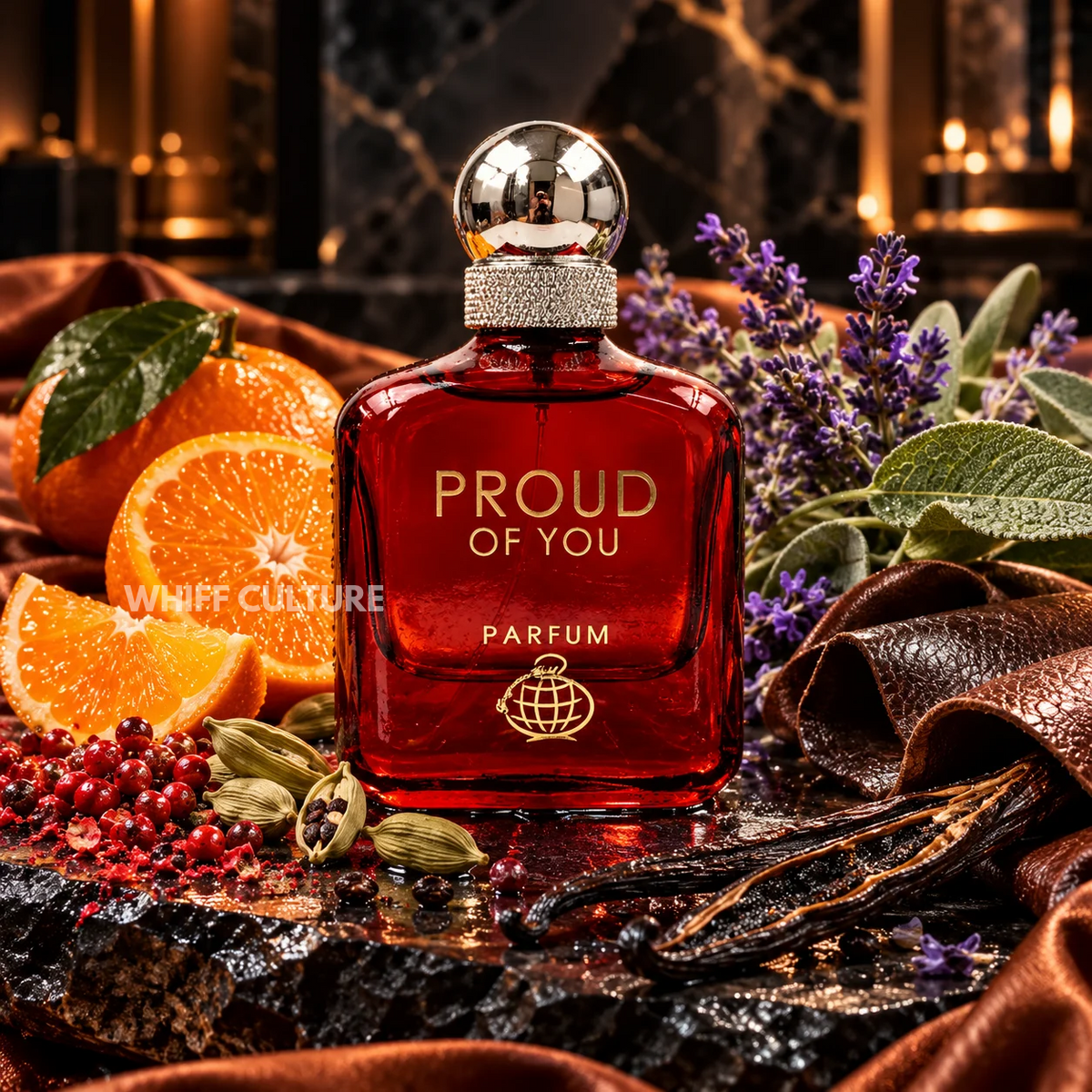 Fragrance World Proud of You Parfum for men – lavender, cinnamon and vanilla fragrance
