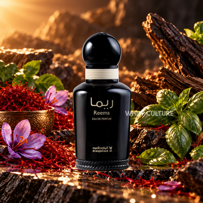 Al Majed Oud Reema perfume unisex – white saffron, patchouli and sandalwood fragrance