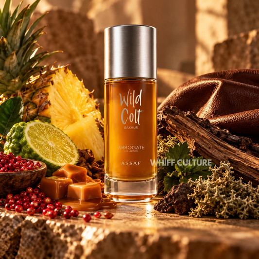Assaf Wild Colt Bakhur Eau de Parfum unisex – pineapple, caramel and leather fragrance
