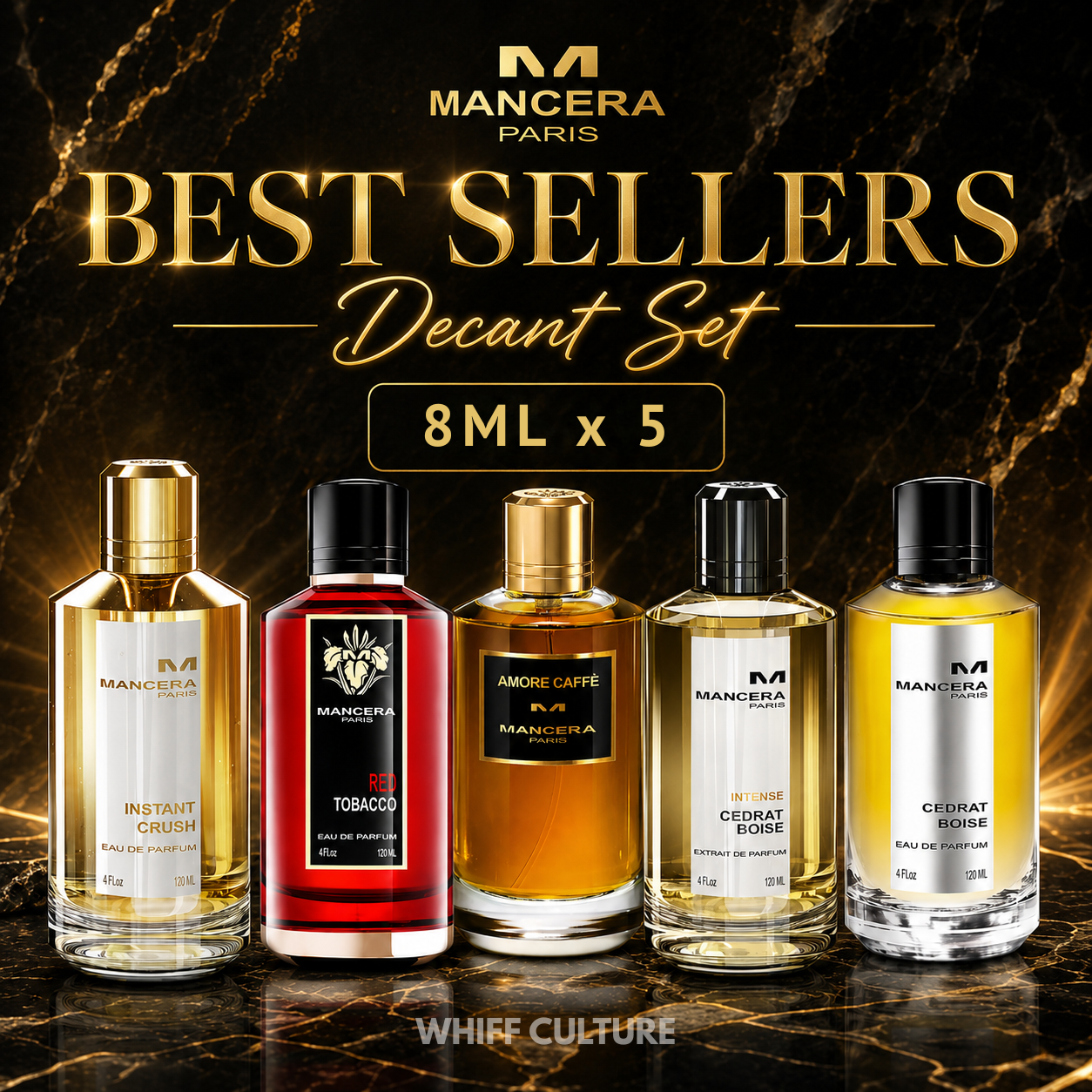 Mancera Best Sellers Decant Set
