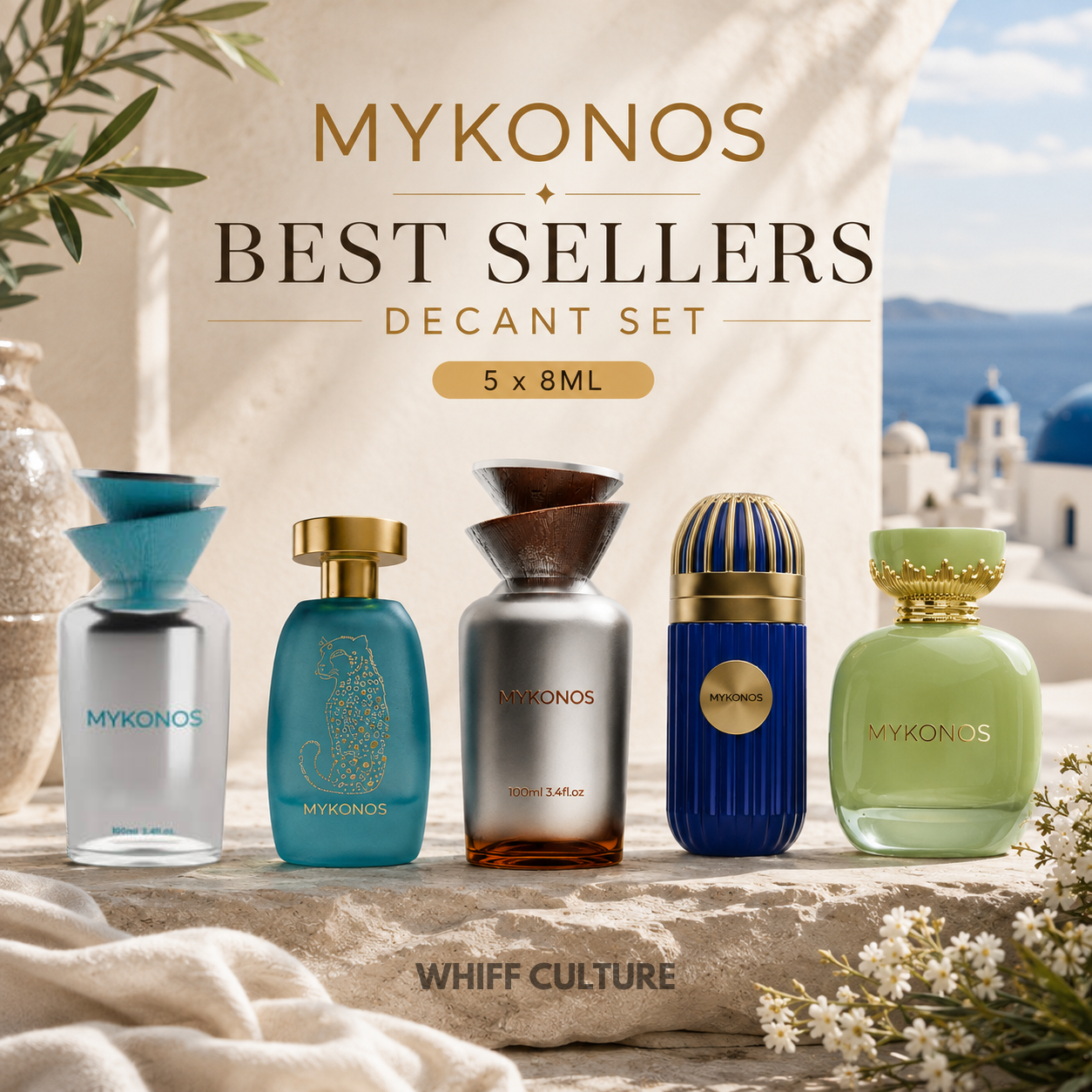 Mykonos Best Sellers Decant Set