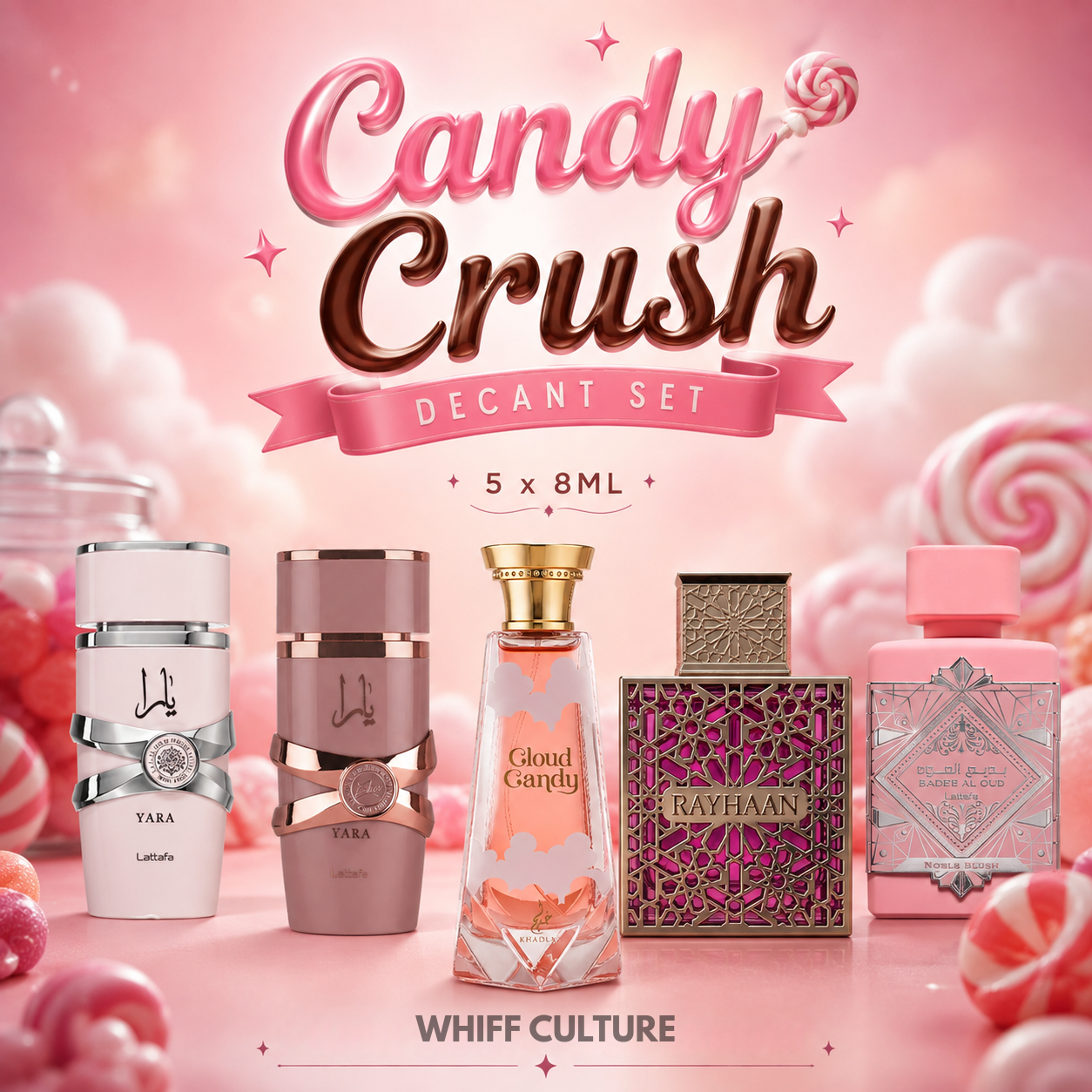 Candy Crush Decant Set