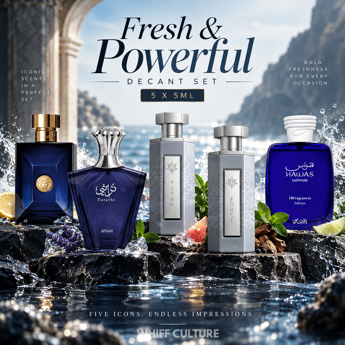 Fresh & Powerful Decant Set