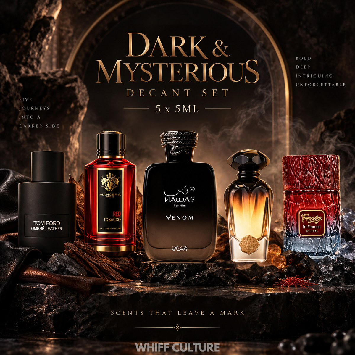 Dark & Mysterious Decant Set