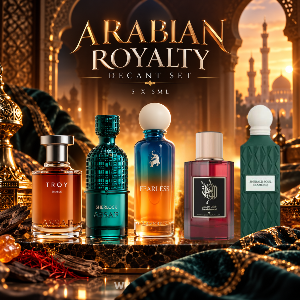 Arabian Royalty Decant Set