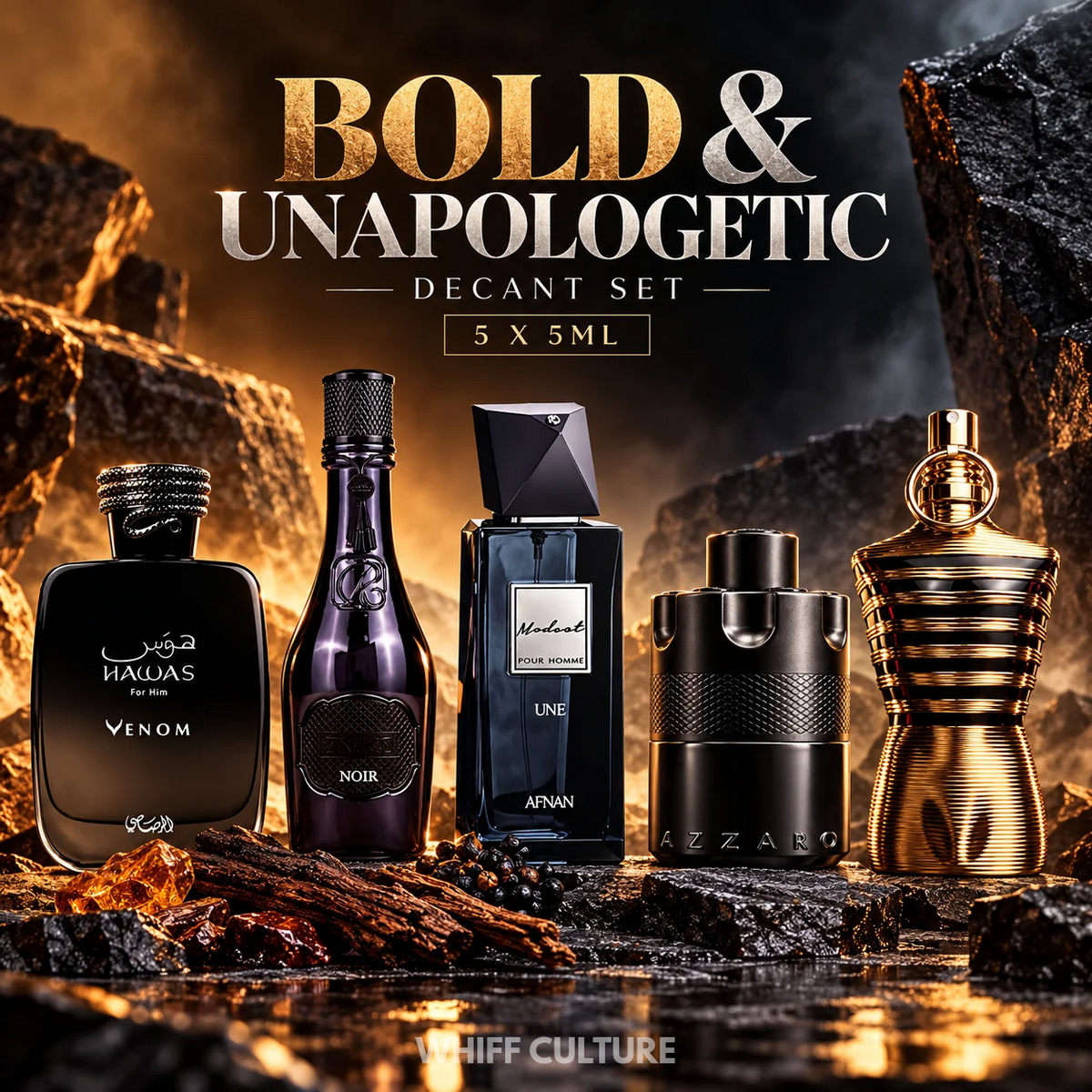 Bold & Unapologetic Decant Set