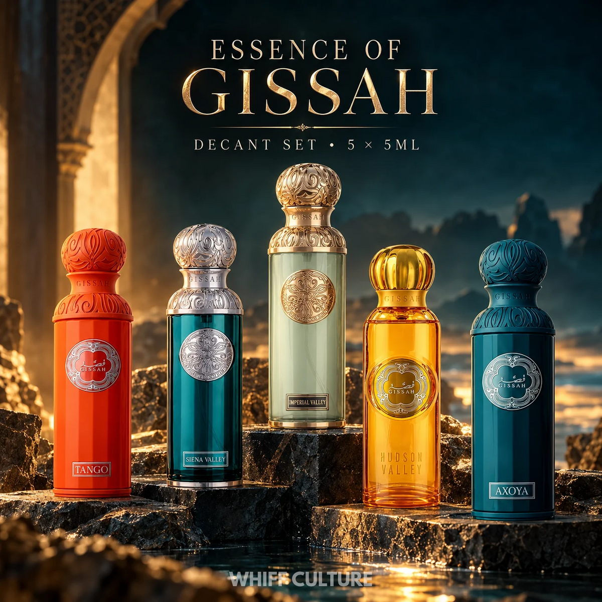 Gissah Best Sellers Decant Set
