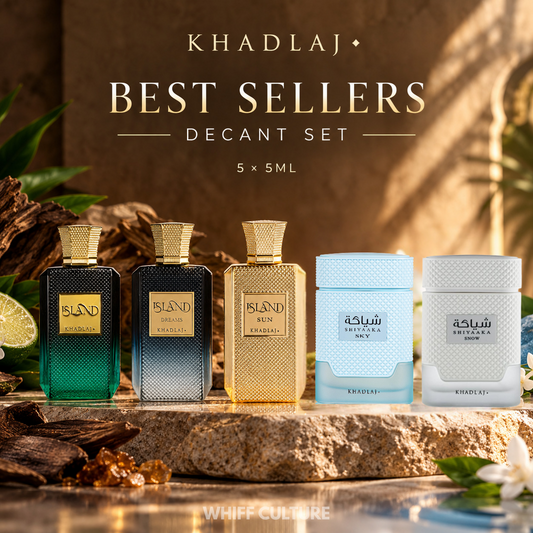 Khadlaj Best Sellers Decant Set
