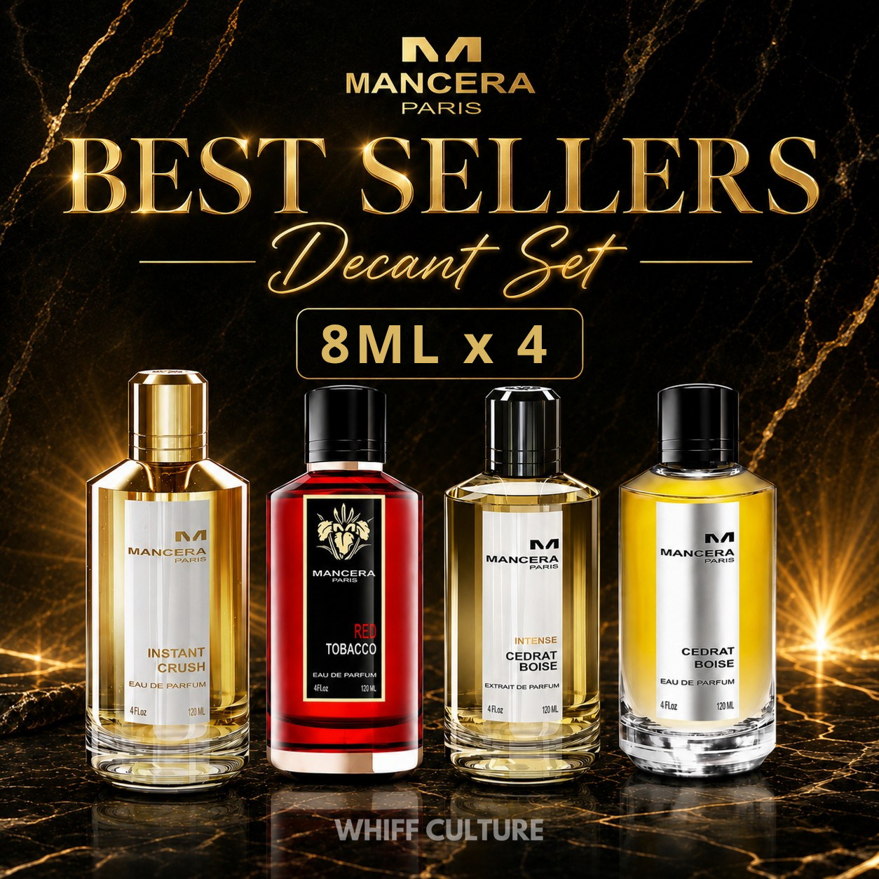 Mancera Best Sellers Decant Set